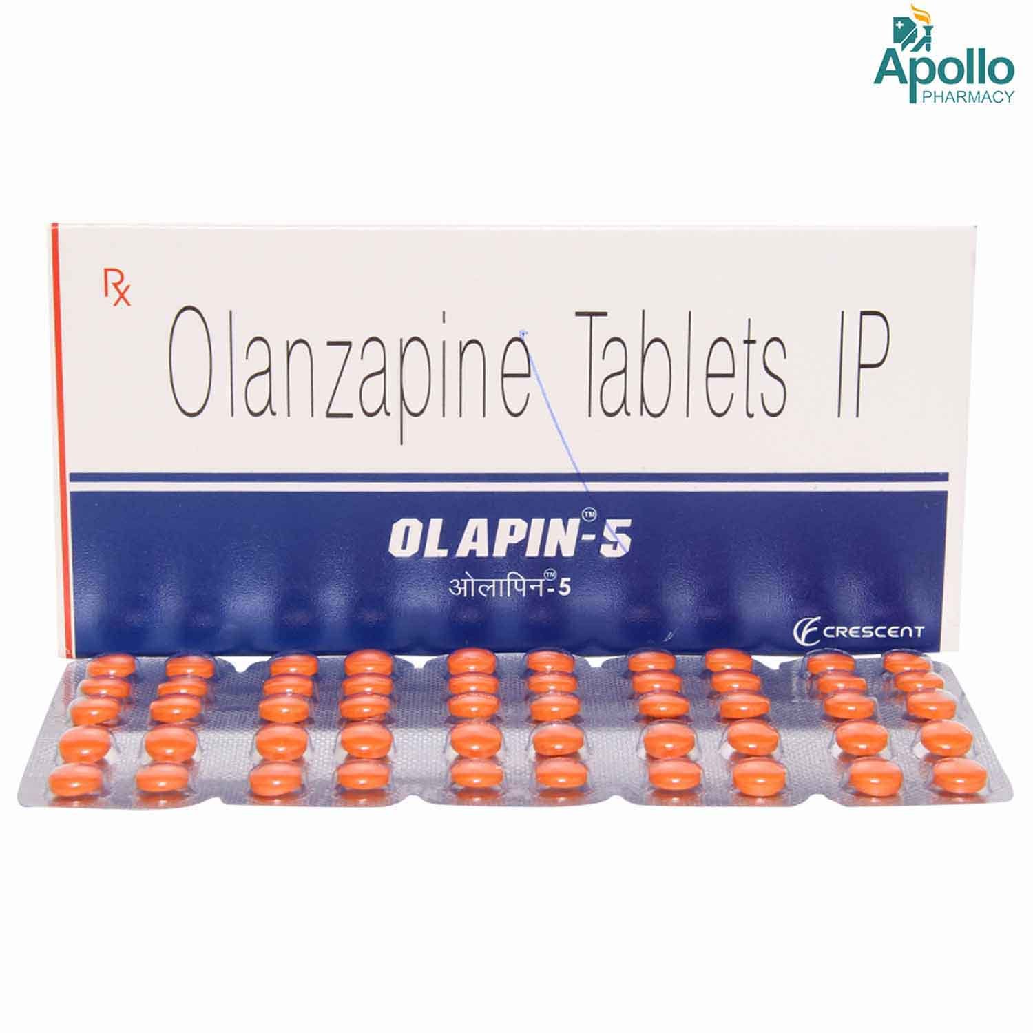Olapin 5 Tablet 10's, Pack of 10 TABLETS Olapin 5 Tablet 10's, Pack of 10 TABLETS