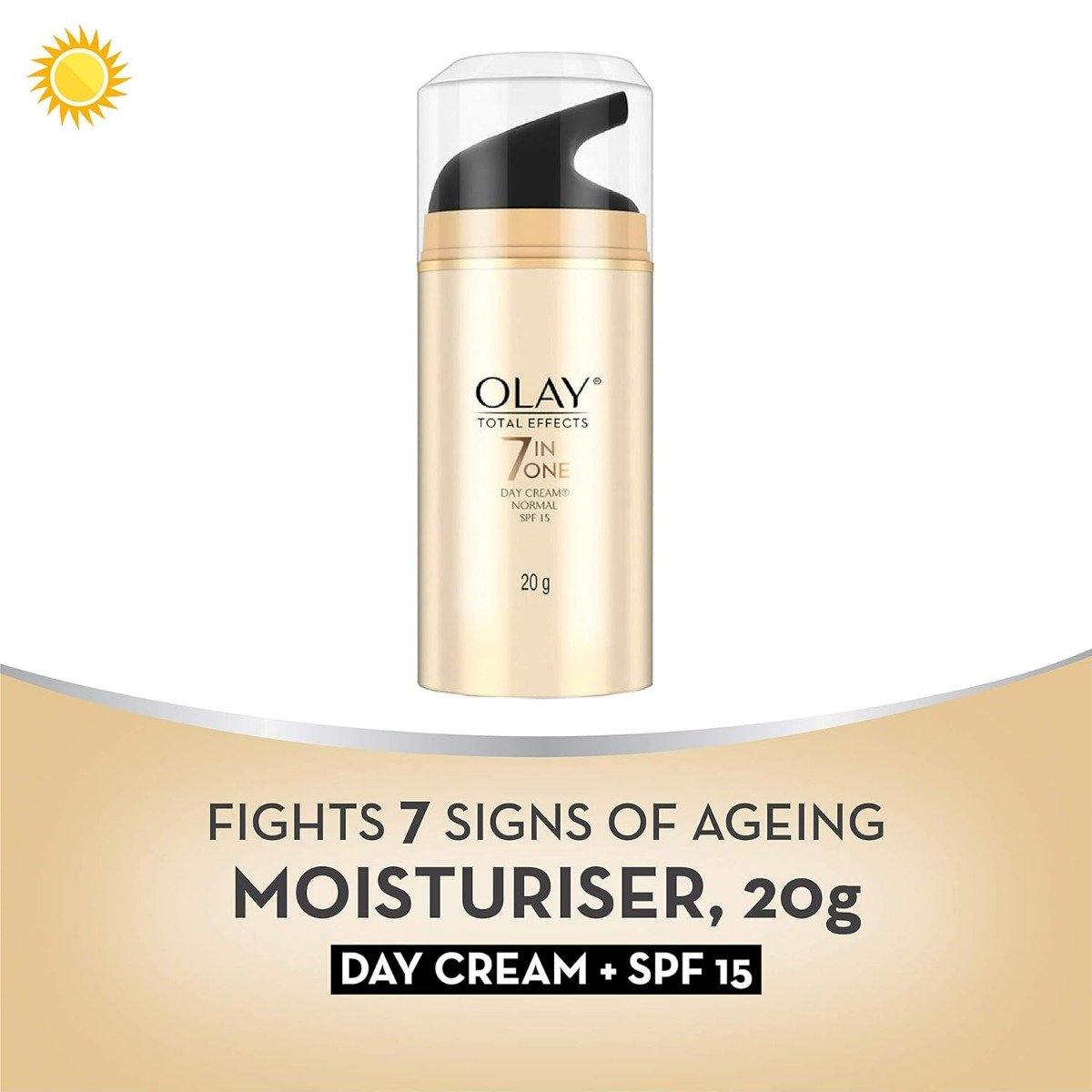 Olay Total Effects 7 In 1 Anti-Ageing SPF 15 Normal Cream, 20 gm, Pack of 1 Olay Total Effects 7 In 1 Anti-Ageing SPF 15 Normal Cream, 20 gm, Pack of 1
