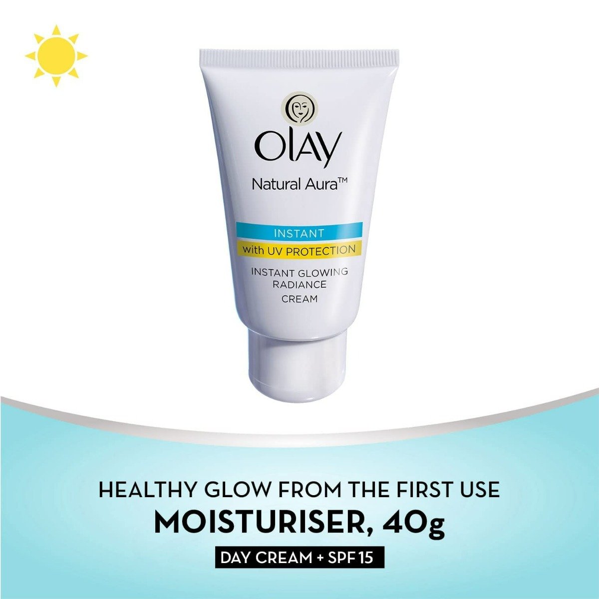 Olay Natural Aura Glowing Radiance Cream, 40 gm, Pack of 1 Olay Natural Aura Glowing Radiance Cream, 40 gm, Pack of 1