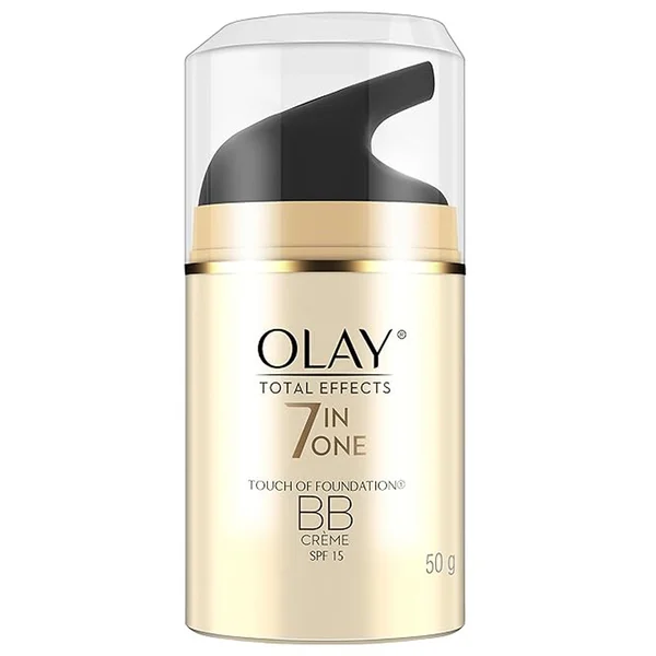 Olay Total Effects 7 In 1 Day Cream Touch of Foundation SPF 15, 50 gm, Pack of 1