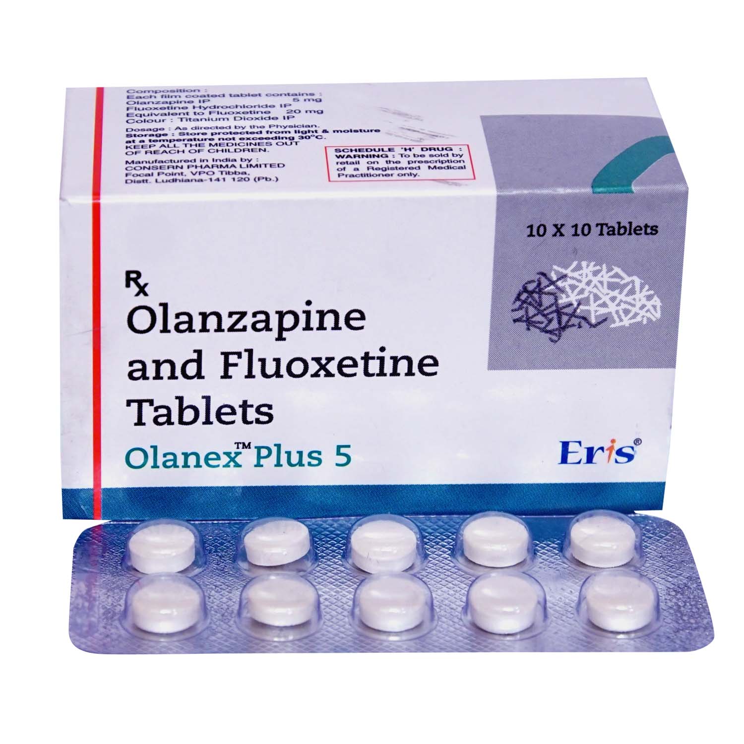 Olanex Plus 5 Tablet 10's, Pack of 10 TabletS Olanex Plus 5 Tablet 10's, Pack of 10 TabletS