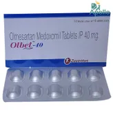 Olbet-40 Tablet 10's, Pack of 10 TABLETS