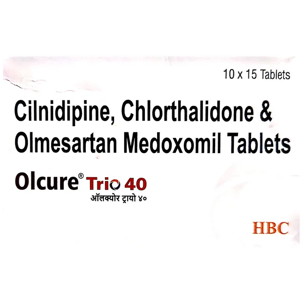 Olcure Trio 40 Tablet 15's