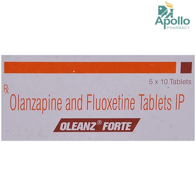 Oleanz Forte Tablet 10's, Pack of 10 TabletS