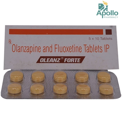 Oleanz Forte Tablet 10's, Pack of 10 TabletS