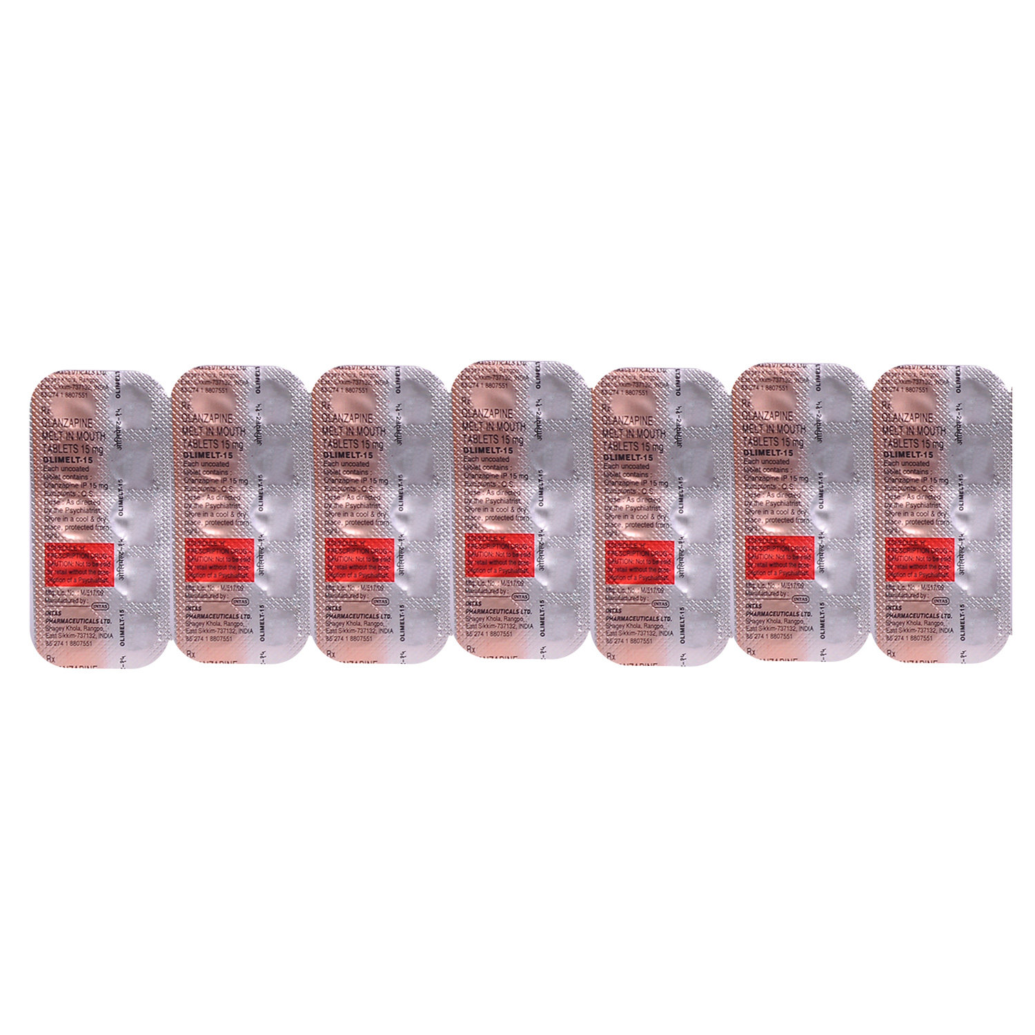 Olimelt-15 Tablet 10's, Pack of 10 TABLETS Olimelt-15 Tablet 10's, Pack of 10 TABLETS