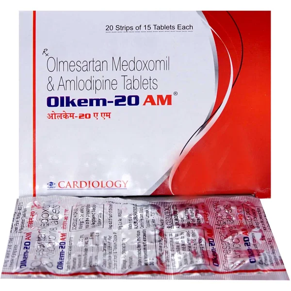 Olkem-20 AM Tablet 15's, Pack of 15 TABLETS