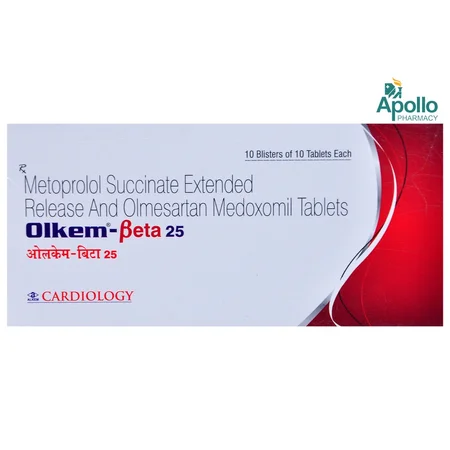 Olkem-Beta 25 Tablet 10's