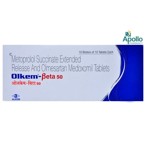 Olkem Beta 50 Tablet 10's