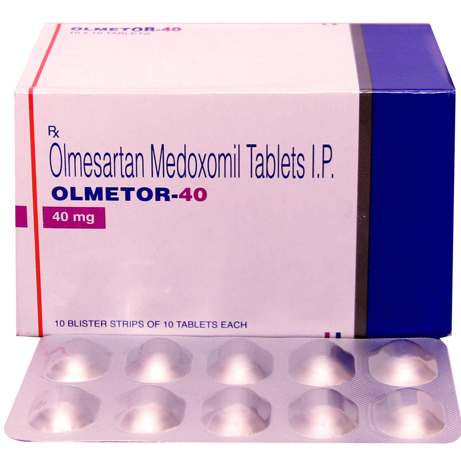 Olmetor 40 Tablet 10's, Pack of 10 TABLETS Olmetor 40 Tablet 10's, Pack of 10 TABLETS