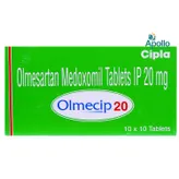 Olmecip 20 Tablet 10's, Pack of 10 TABLETS