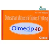 Olmecip 40 Tablet 10's, Pack of 10 TABLETS