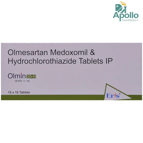 Olmin 20-H Tablet 10's, Pack of 10 TABLETS
