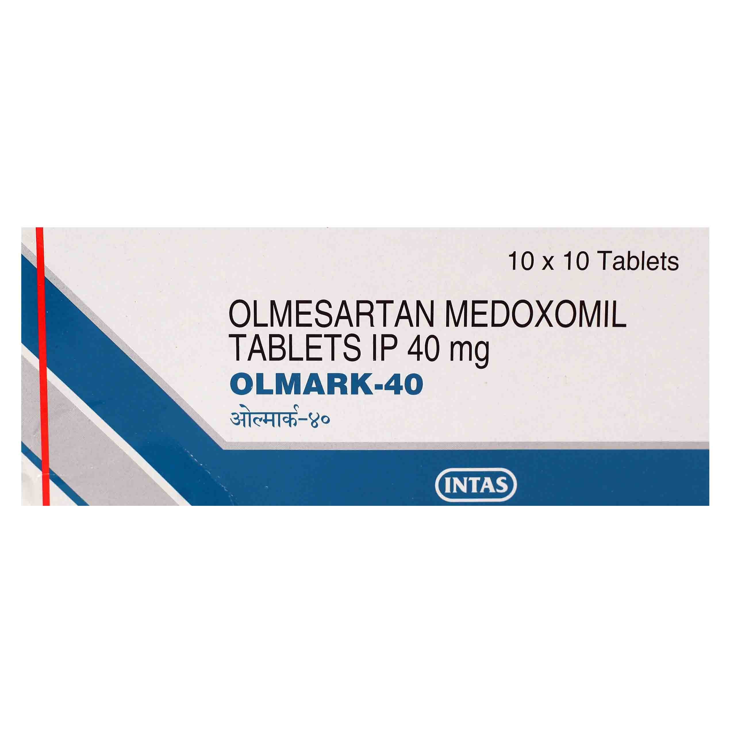 Olmark-40 Tablet 10's, Pack of 10 TABLETS Olmark-40 Tablet 10's, Pack of 10 TABLETS