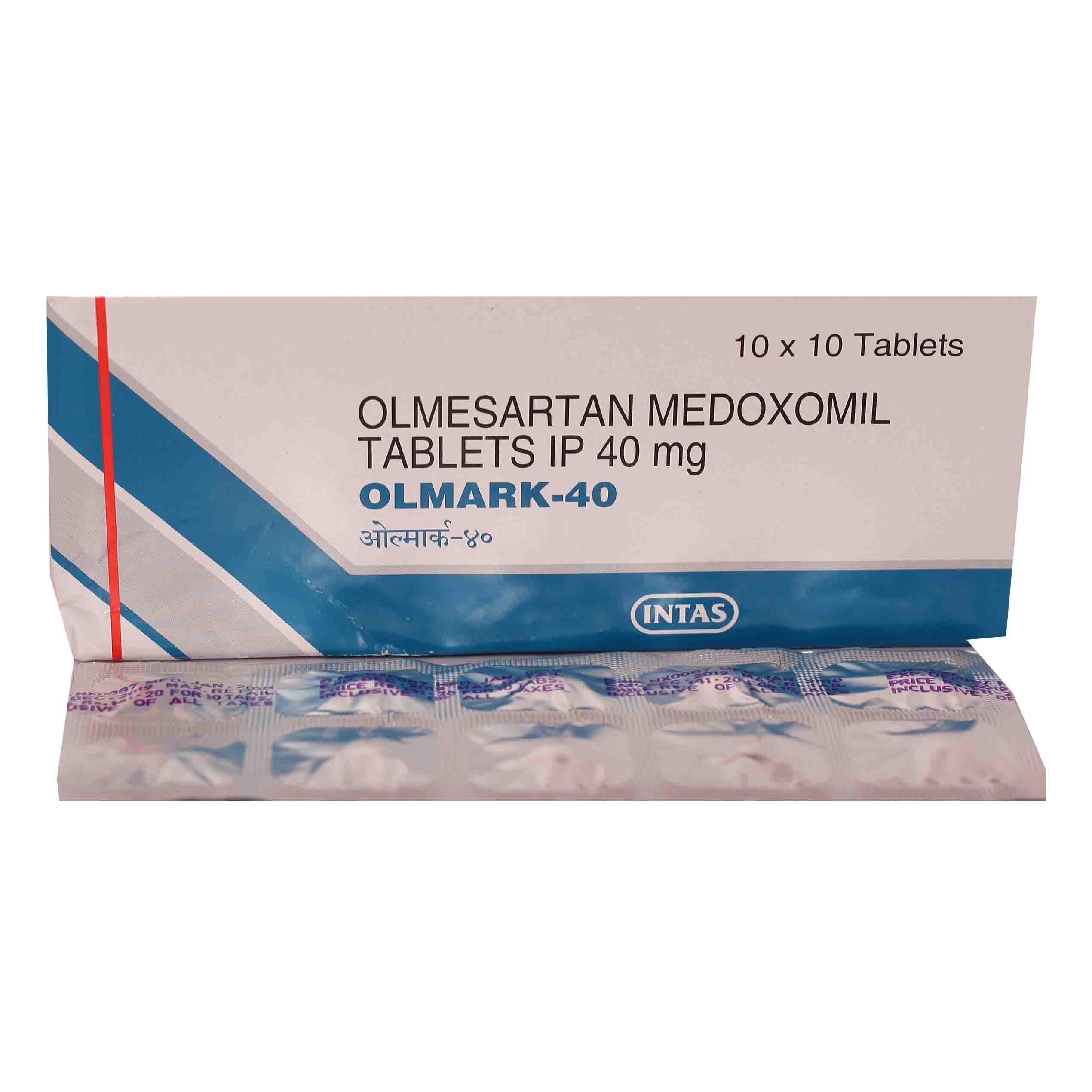 Olmark-40 Tablet 10's, Pack of 10 TABLETS Olmark-40 Tablet 10's, Pack of 10 TABLETS