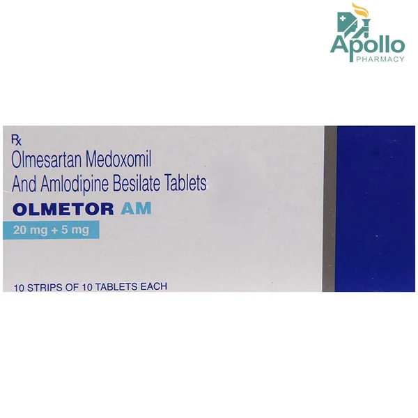 Olmetor AM Tablet 10's, Pack of 10 TABLETS