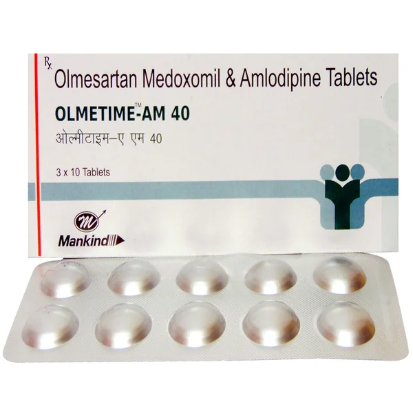 Olmetime-AM 40 Tablet 10's