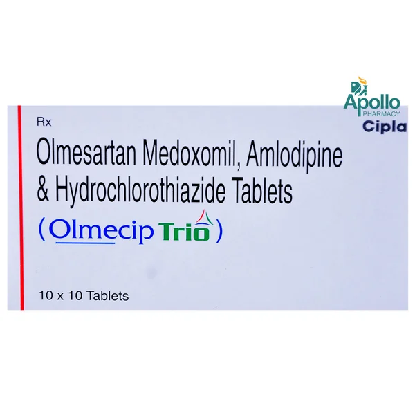 Olmecip Trio Tablet 10's, Pack of 10 TABLETS