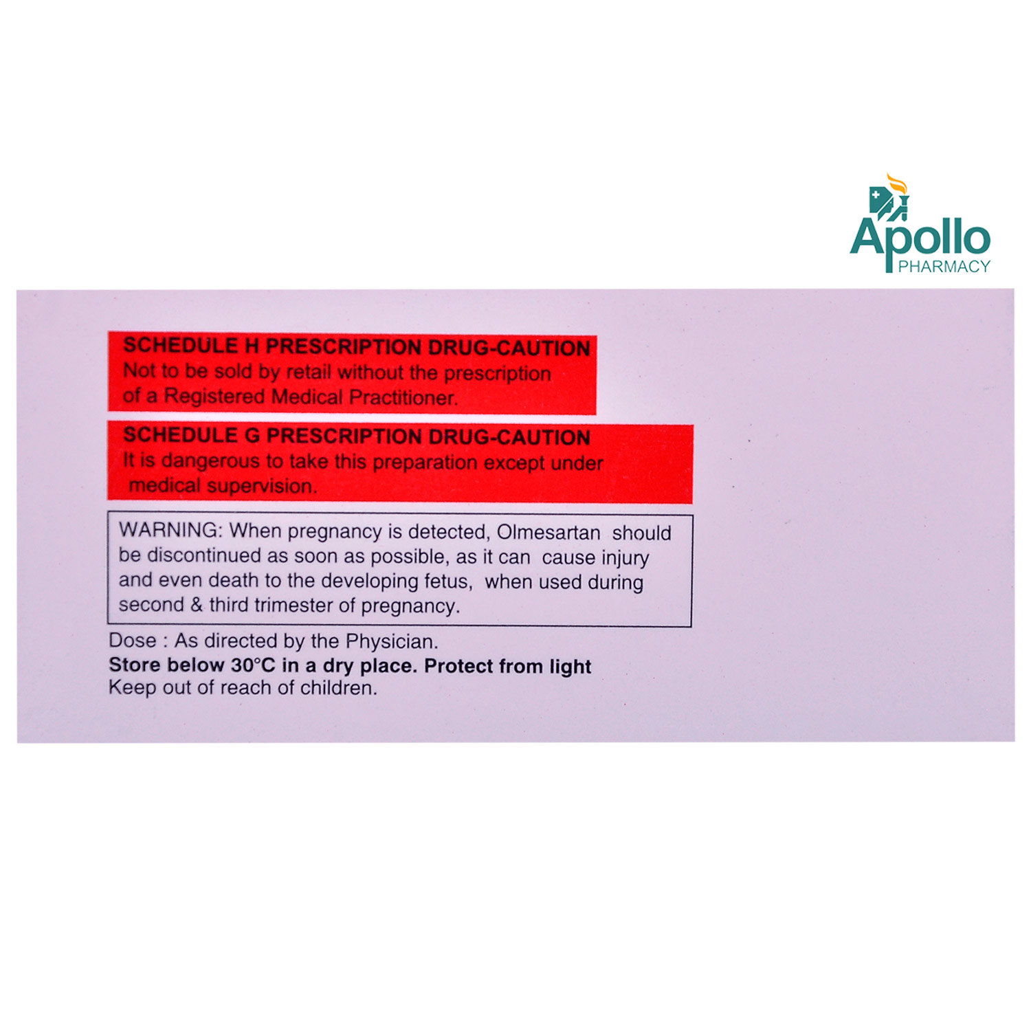 Olmark AH Tablet 10's, Pack of 10 TABLETS Olmark AH Tablet 10's, Pack of 10 TABLETS