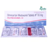 Olmenorm 10mg Tablet 10's, Pack of 10 TABLETS