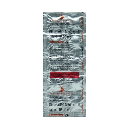 Olmeflex 20 mg Tablet 10's