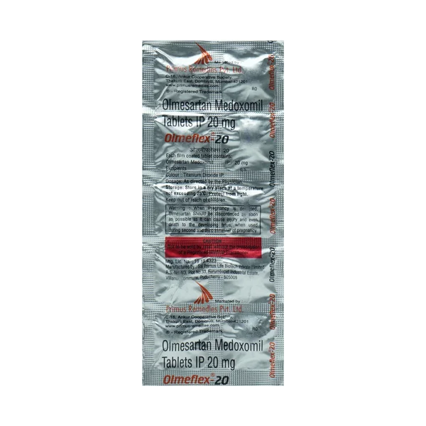 Olmeflex 20 mg Tablet 10's, Pack of 10 TABLETS