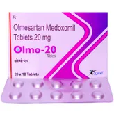 Olmo-20 Tablet 10's, Pack of 10 TabletS