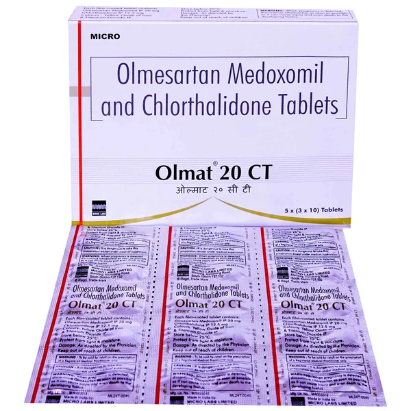 Olmat 20 CT Tablet 10's