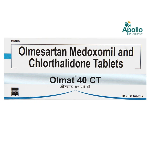 Olmat 40 CT Tablet 10's, Pack of 10 TABLETS