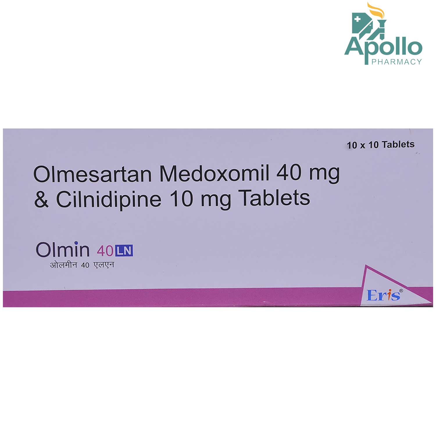 Buy Olmin 40 LN Tablet 10's Online