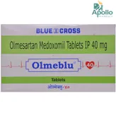 OLMEBLUE H 40MG TABLET, Pack of 10 TABLETS