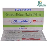 OLMEBLUE H 40MG TABLET, Pack of 10 TABLETS