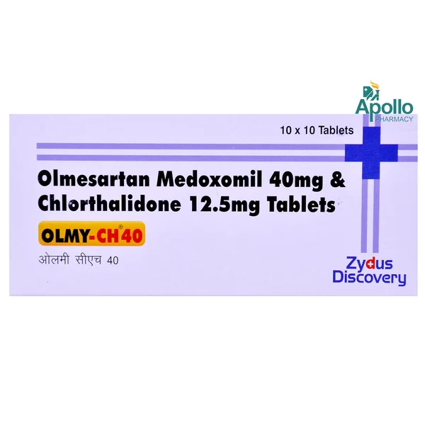 OLMY CH 40MG TABLET 10'S, Pack of 10 TabletS