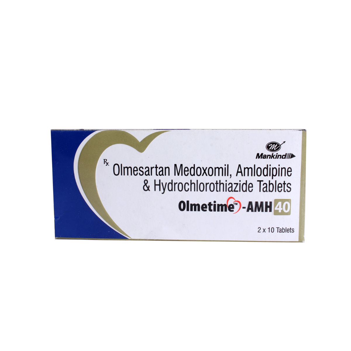 Buy Olmetime-Amh 40mg Tablet 10's Online