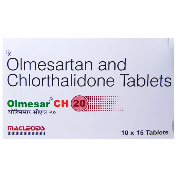 Olmesar CH 20 mg/12.5 mg Tablet 15's