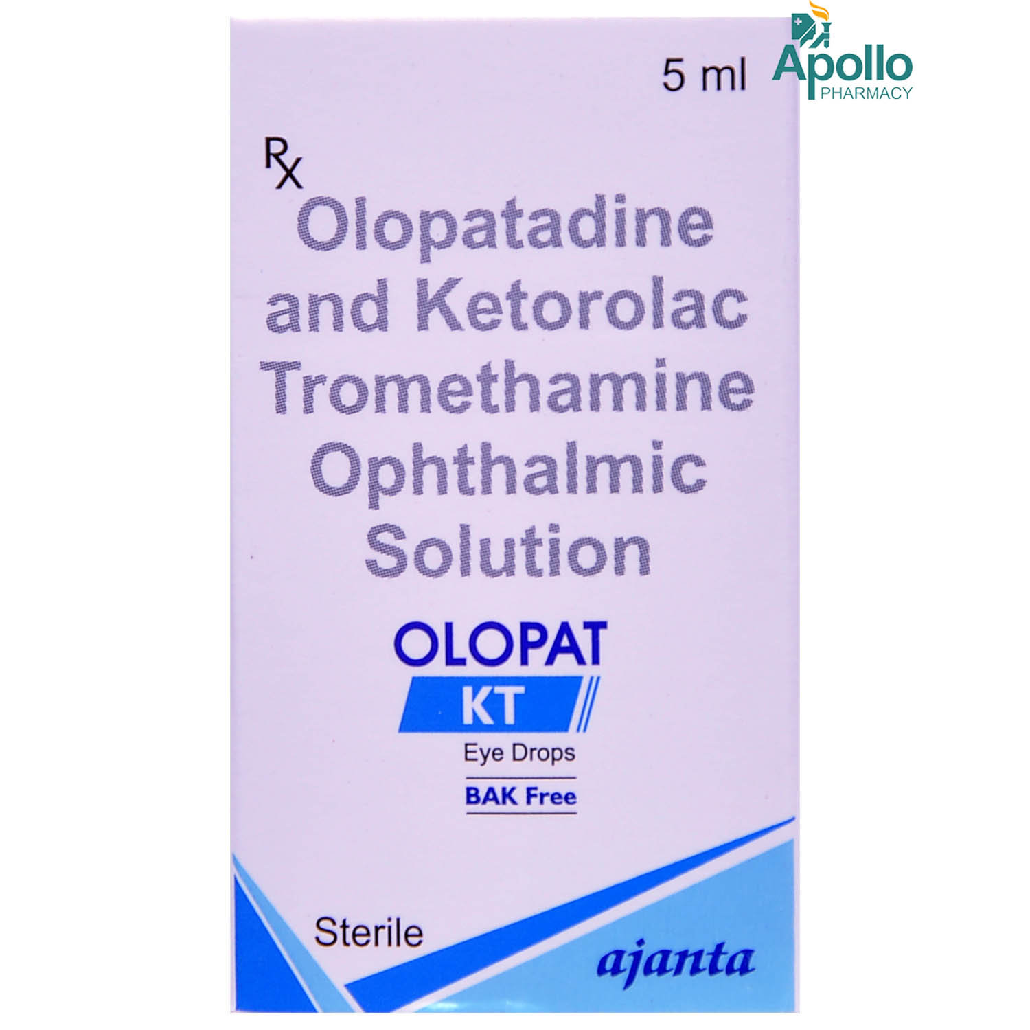 Olopat KT Eye Drops 5ml, Pack of 1 Eye Drops Olopat KT Eye Drops 5ml, Pack of 1 Eye Drops