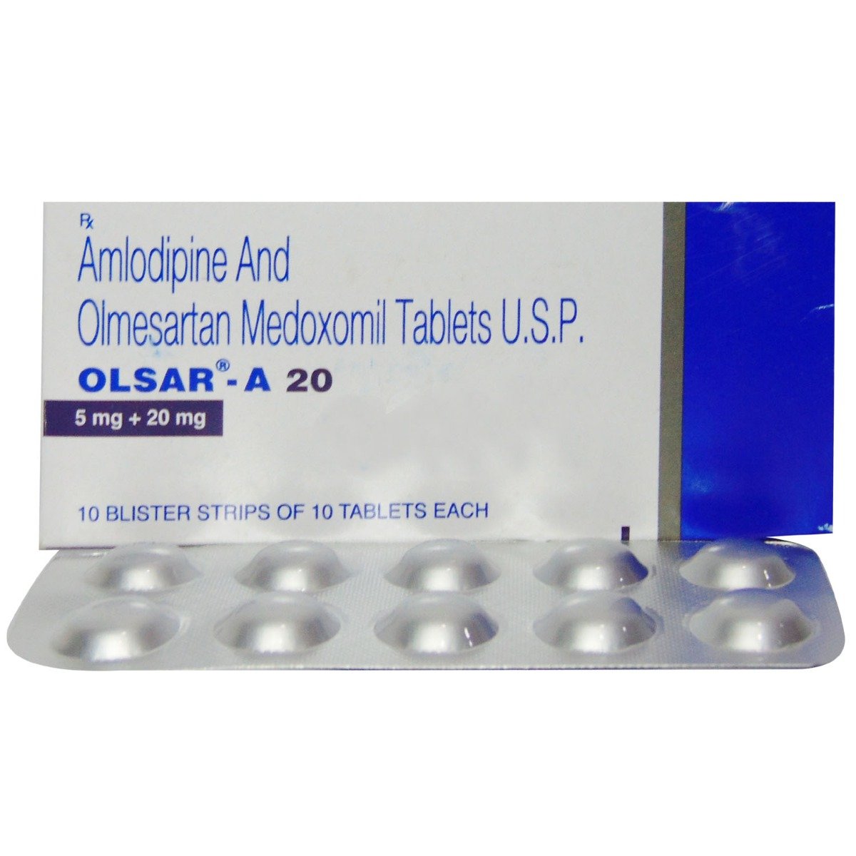 Olsar-A 20 Tablet 10's, Pack of 10 TABLETS Olsar-A 20 Tablet 10's, Pack of 10 TABLETS