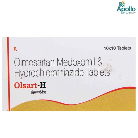 Olsart-H 40 mg Tablet 10's