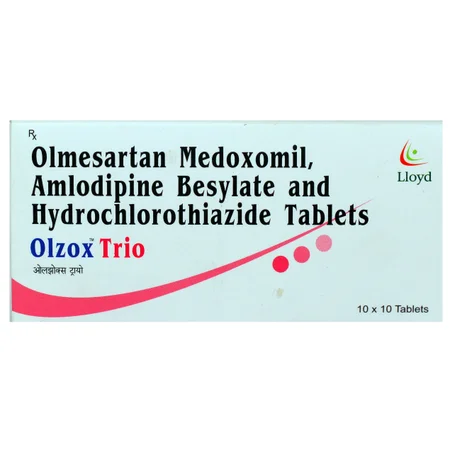 Olzox Trio Tablet 10's