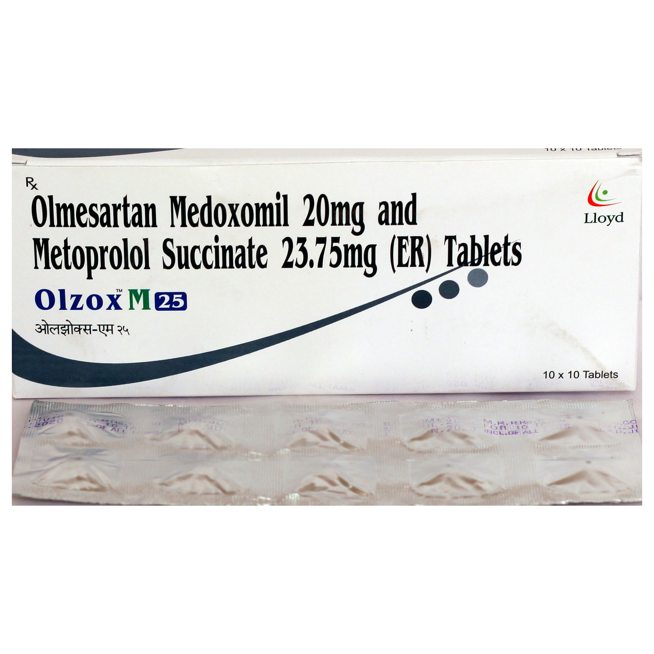 Olzox M 25 Tablet 10's, Pack of 10 TABLETS