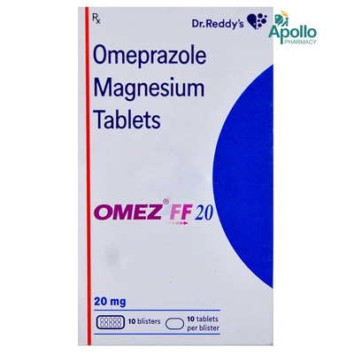 Omez FF 20 Tablet 10's, Pack of 10 TABLETS