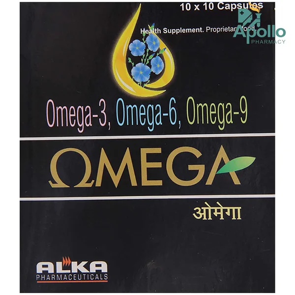 Omega 20 mg Capsule 10's