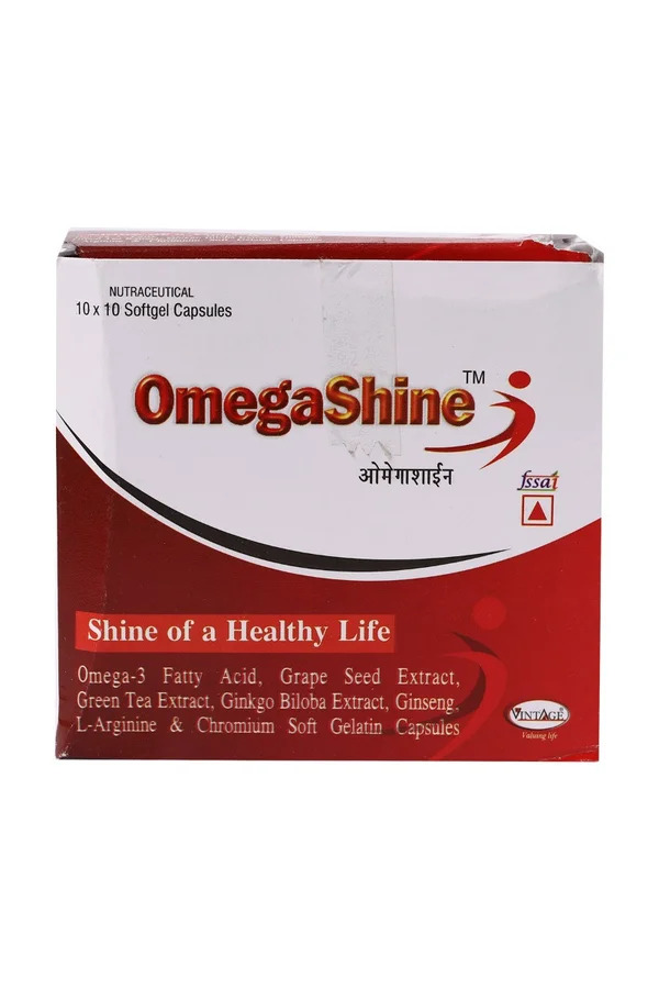 Omegashine Capsule 10's, Pack of 10