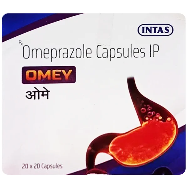 Omey 20 mg Capsule 10's
