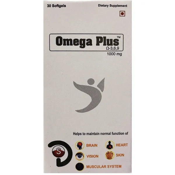 Omega Plus 1000mg Softgel Capsule 30's