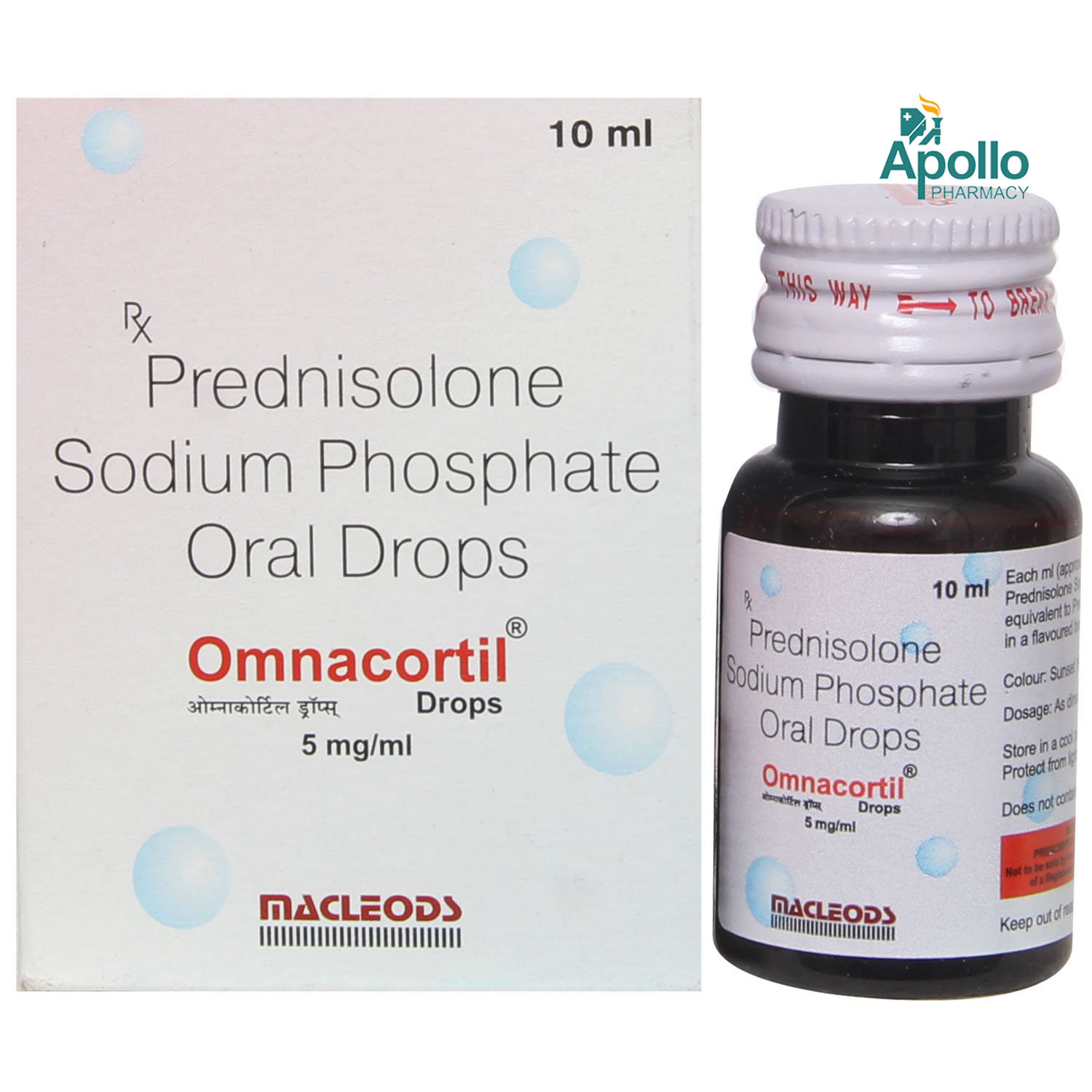 Omnacortil Oral Drop 10 ml, Pack of 1 Drops Omnacortil Oral Drop 10 ml, Pack of 1 Drops