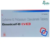 Omnicef-O CV 200 mg Tablet 10's, Pack of 10 TabletS