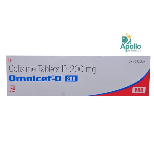 Omnicef O 200 Tablet 10's