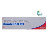 Omnicef O 200 Tablet 10's, Pack of 10 TABLETS