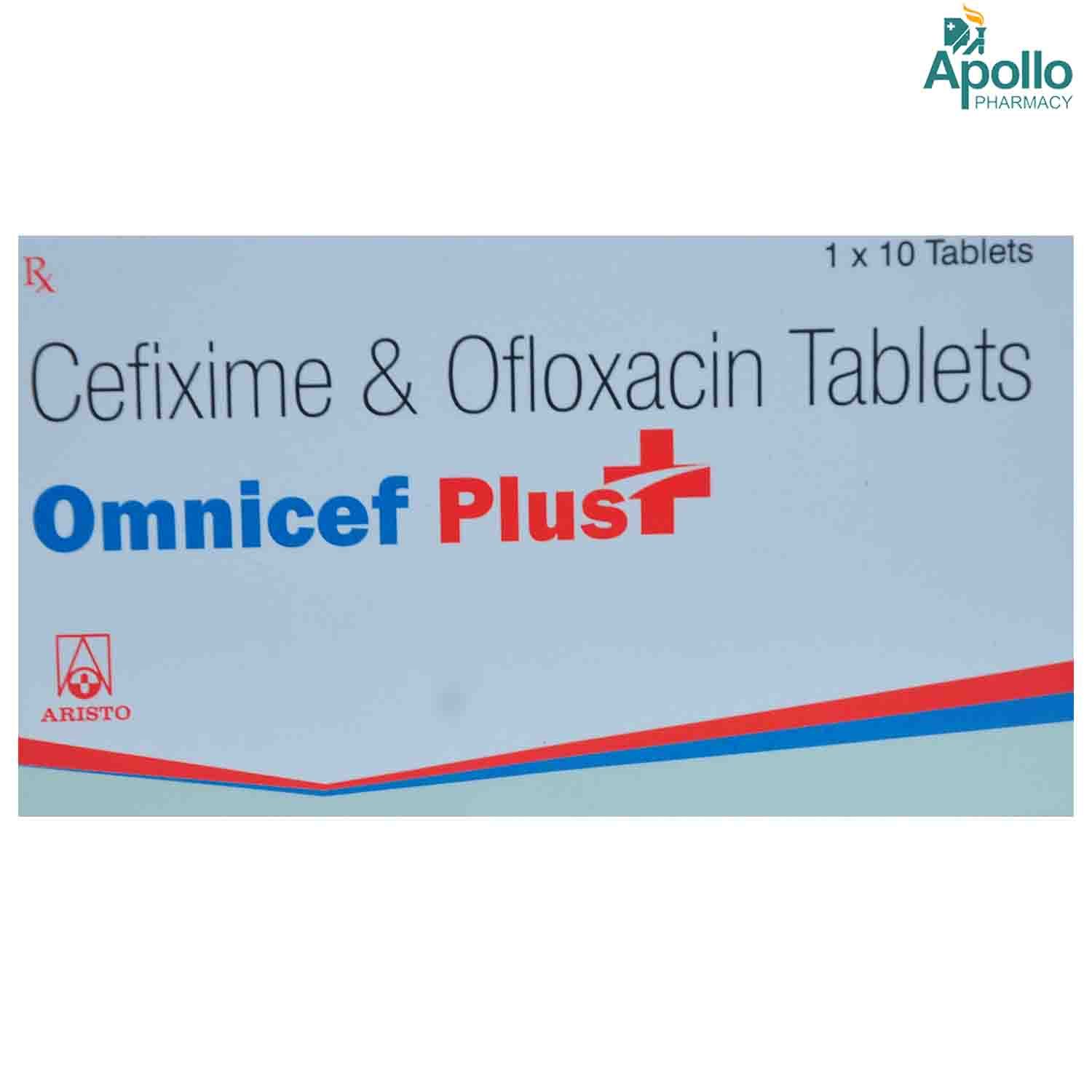 Omnicef Plus Tablet 10's, Pack of 10 TABLETS